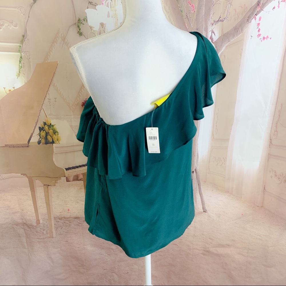 NEW Anthropologie Maeve Ruffle off Shoulder - Picture 6 of 9